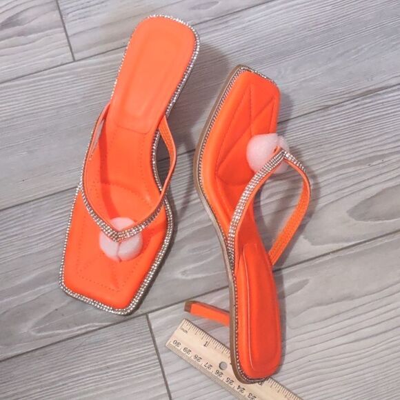 (15-2503) Camssoo Women's Sandals  Open Toe Sz 37 (6.5) - Picture 4 of 11